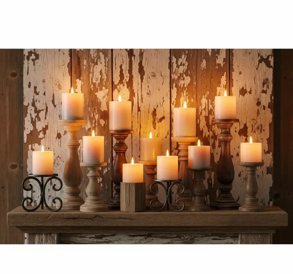 25 Stunning Farmhouse Mantel Decor Ideas to Elevate Your Rustic Interior 13 12-Farmhouse Mantel Decor Idea