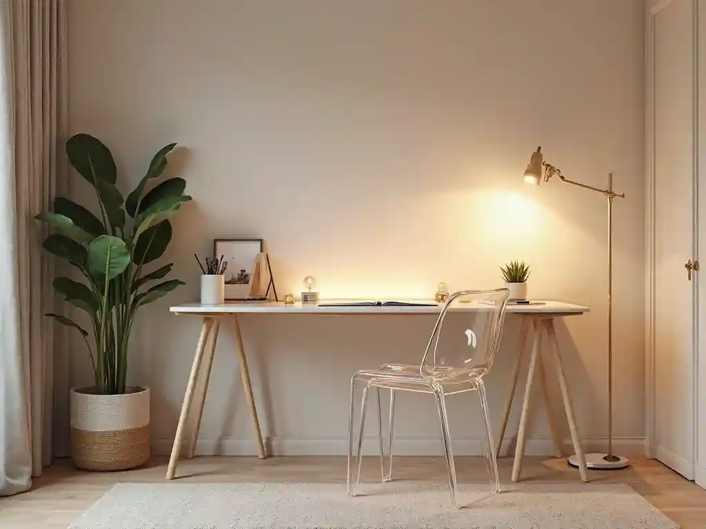 20 Small Home Office Decor Ideas to Maximize Style & Productivity in Any Space 13 12-Small Home Office Decor Idea