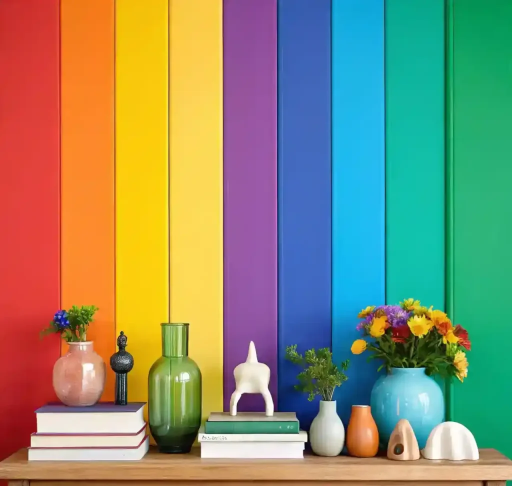 25 Bright & Bold Summer Mantel Decorating Ideas to Energize Your Space 13 12-Summer Mantel Decorating Idea