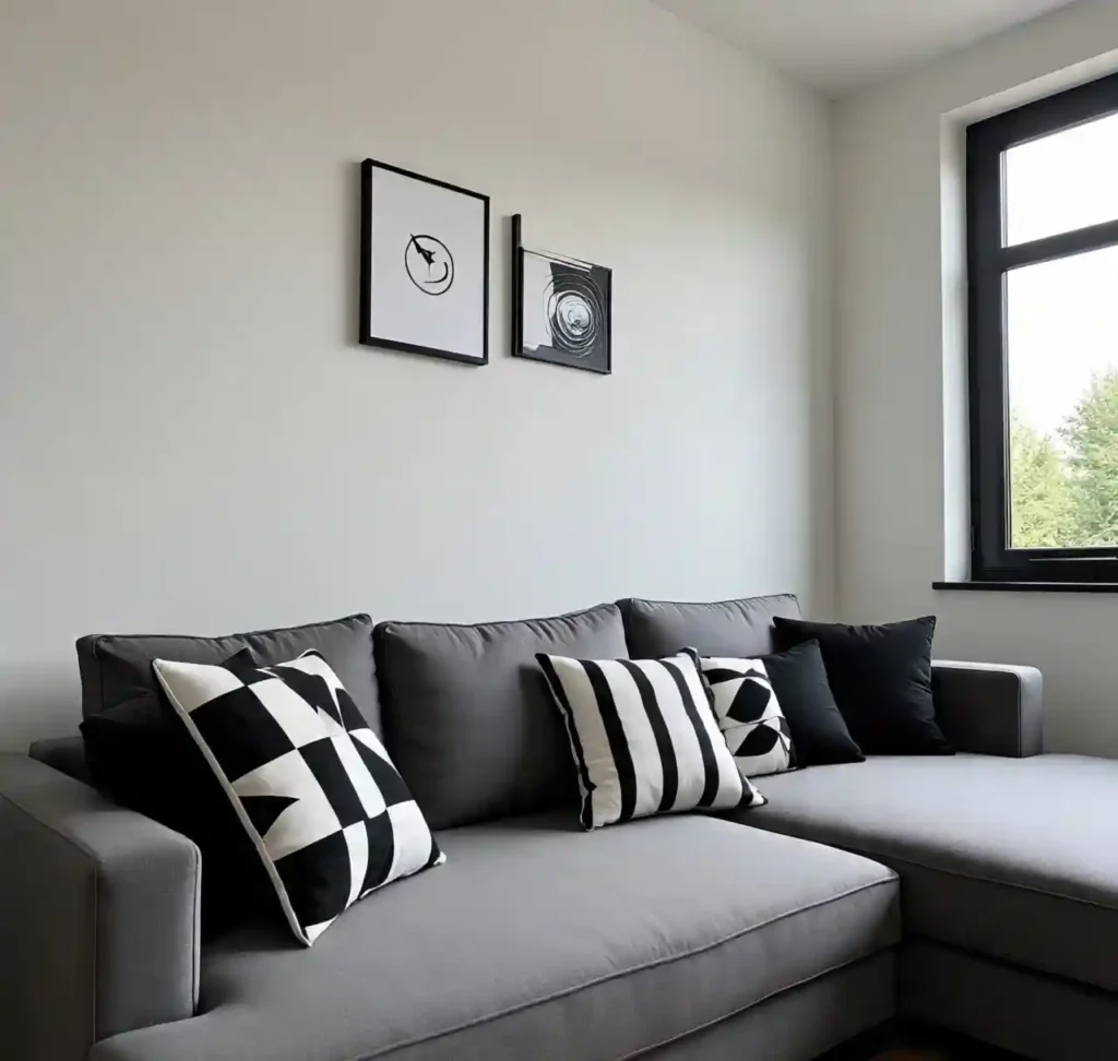 30 Stylish Throw Pillow Ideas to Instantly Elevate Your Couch & Living Room Décor 13 12-Throw Pillow Idea