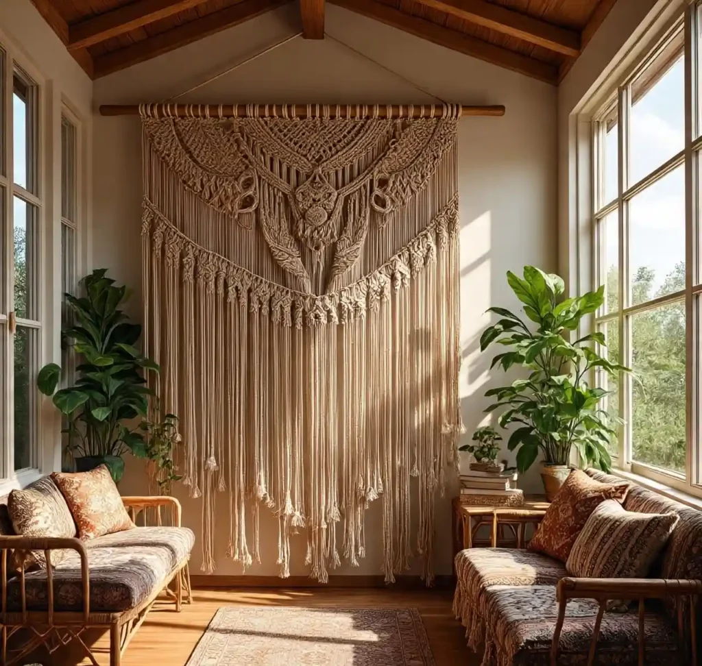 30 Stunning Boho Sunroom Ideas to Brighten Your Home with Style 14 13-Boho Sunroom Idea