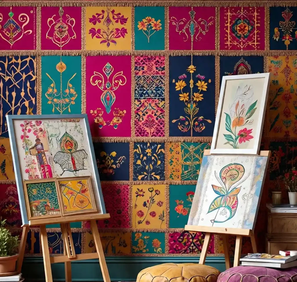 30 Boho Wallpaper Ideas to Aesthetically Transform Every Corner of Your Home 14 13-Boho Wallpaper Idea