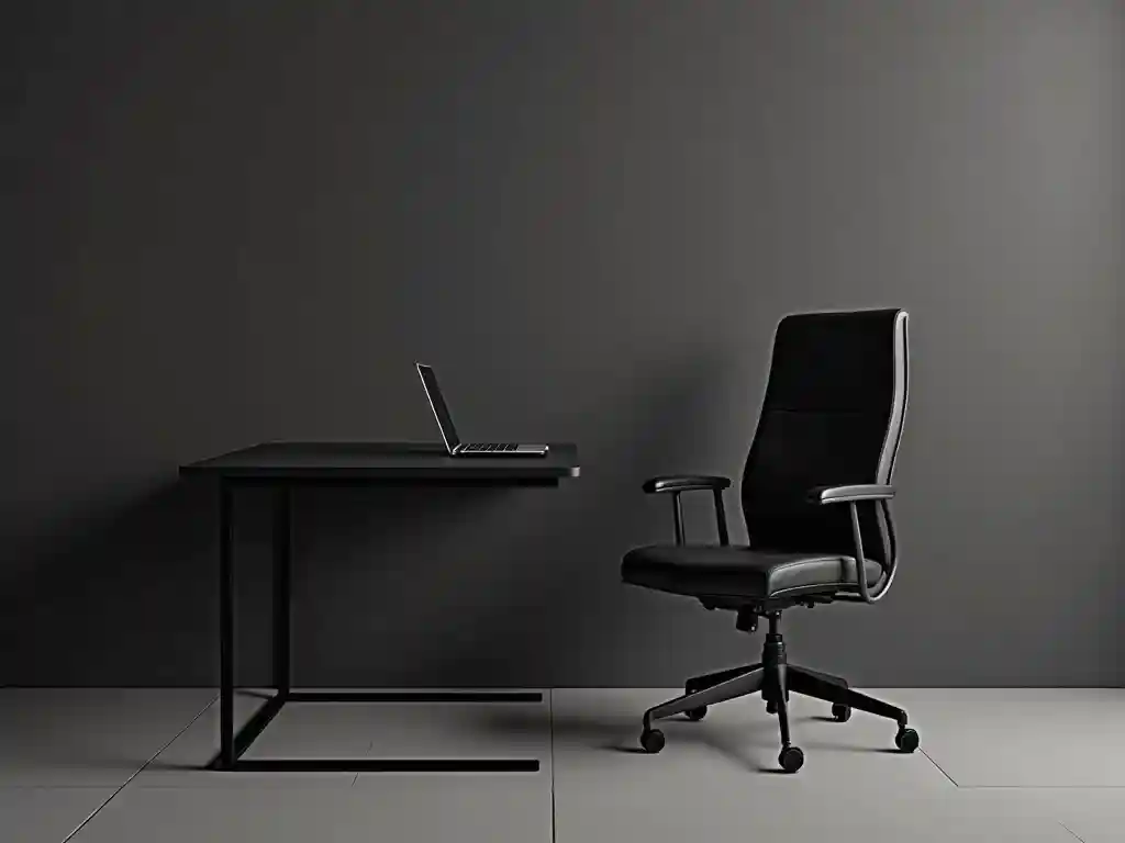 28 Dark Office Decor Ideas for a Minimalist, Functional & Stylish Workspace 15 13-Dark Office Decor Idea