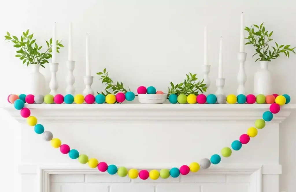 25 Bright & Bold Summer Mantel Decorating Ideas to Energize Your Space 14 13-summer Mantel Decorating Idea