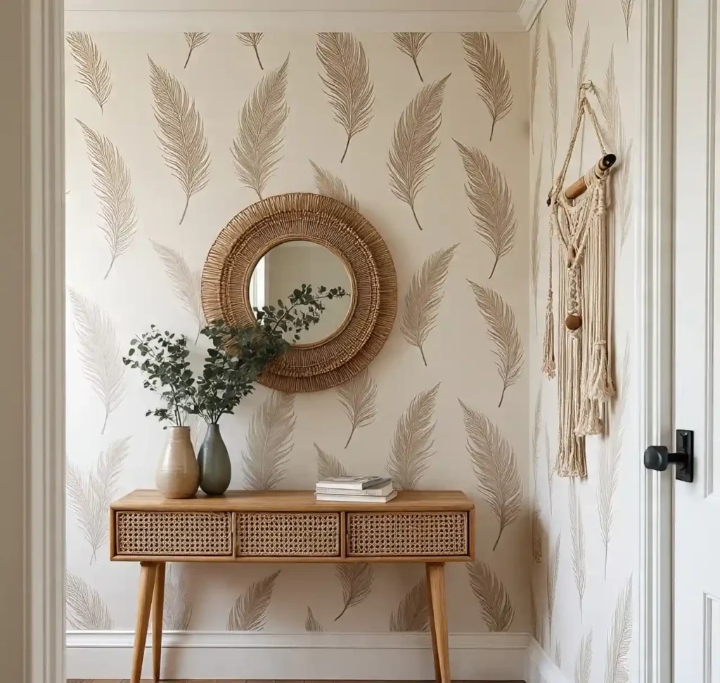 30 Boho Wallpaper Ideas to Aesthetically Transform Every Corner of Your Home 15 14-Boho Wallpaper Idea