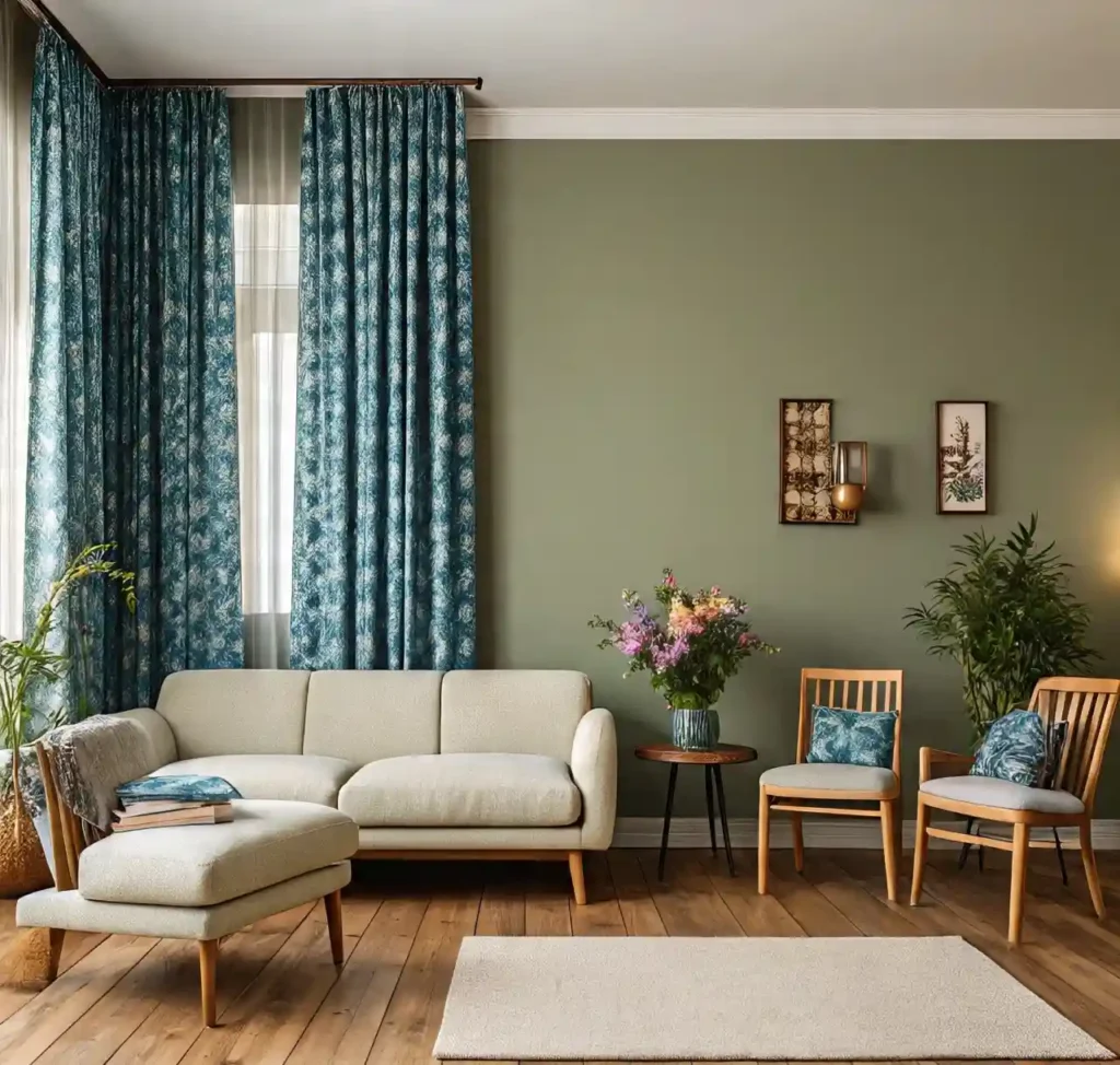 25 Blue and Green Living Room Designs to Elevate Your Home 15 15-Blue and Green Living Room Design