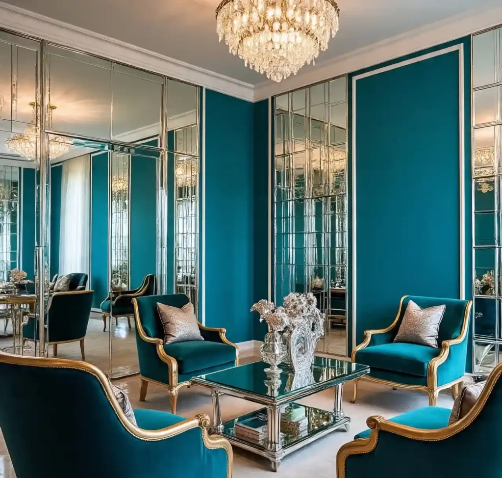 25 Blue and Green Living Room Designs to Elevate Your Home 18 18-Blue and Green Living Room Design