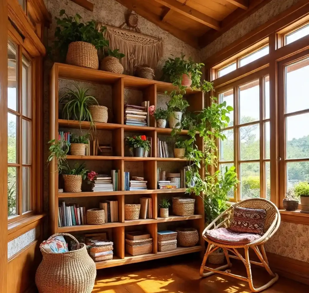 30 Stunning Boho Sunroom Ideas to Brighten Your Home with Style 19 18-Boho Sunroom Idea