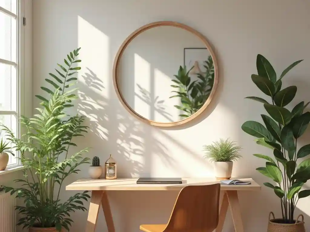 20 Small Home Office Decor Ideas to Maximize Style & Productivity in Any Space 19 18-Small Home Office Decor Idea