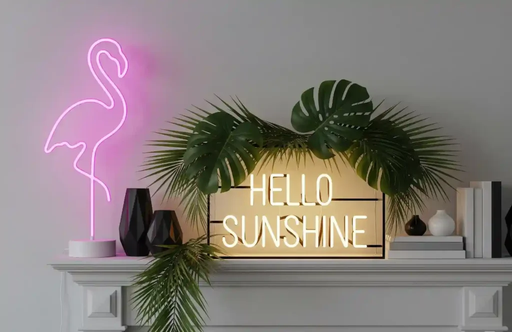 25 Bright & Bold Summer Mantel Decorating Ideas to Energize Your Space 19 18-summer Mantel Decorating Idea