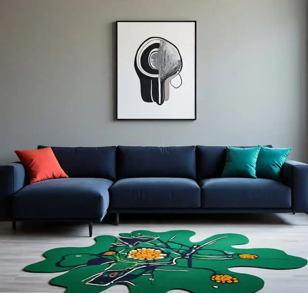 25 Blue and Green Living Room Designs to Elevate Your Home 20 20-Blue and Green Living Room Design