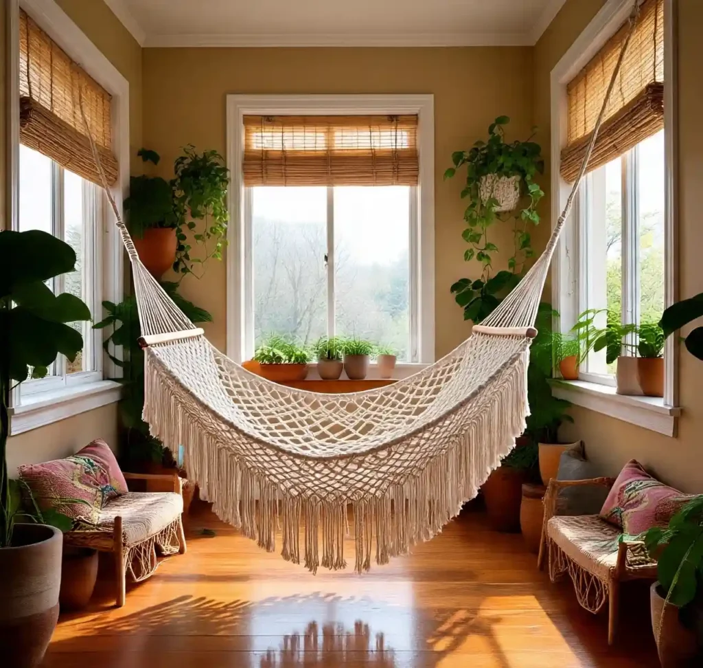 30 Stunning Boho Sunroom Ideas to Brighten Your Home with Style 21 20-Boho Sunroom Idea