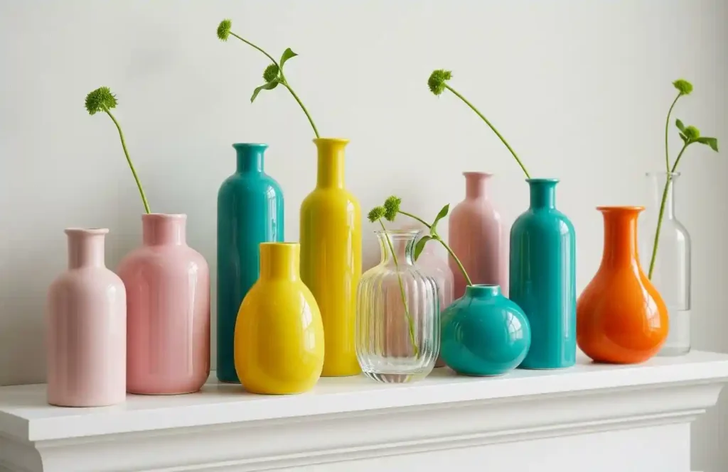25 Bright & Bold Summer Mantel Decorating Ideas to Energize Your Space 21 20-summer Mantel Decorating Idea