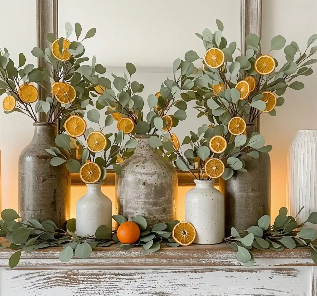 25 Stunning Farmhouse Mantel Decor Ideas to Elevate Your Rustic Interior 22 21-Farmhouse Mantel Decor Idea