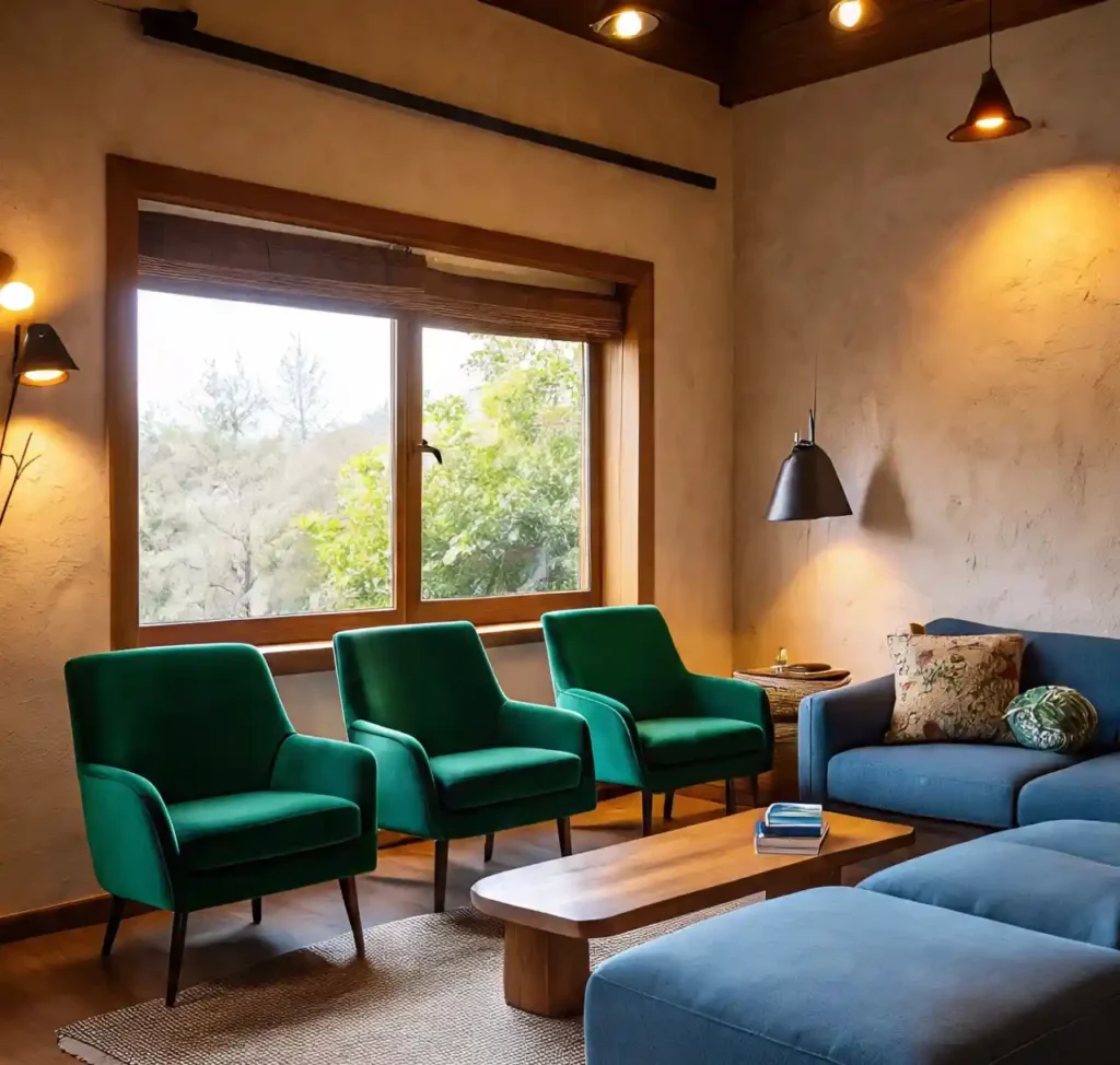 25 Blue and Green Living Room Designs to Elevate Your Home 23 22--Blue and Green Living Room Design