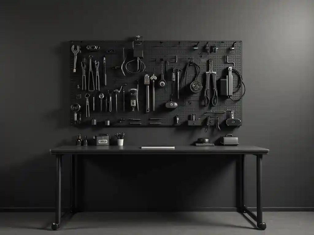 28 Dark Office Decor Ideas for a Minimalist, Functional & Stylish Workspace 26 22-Dark Office Decor Idea