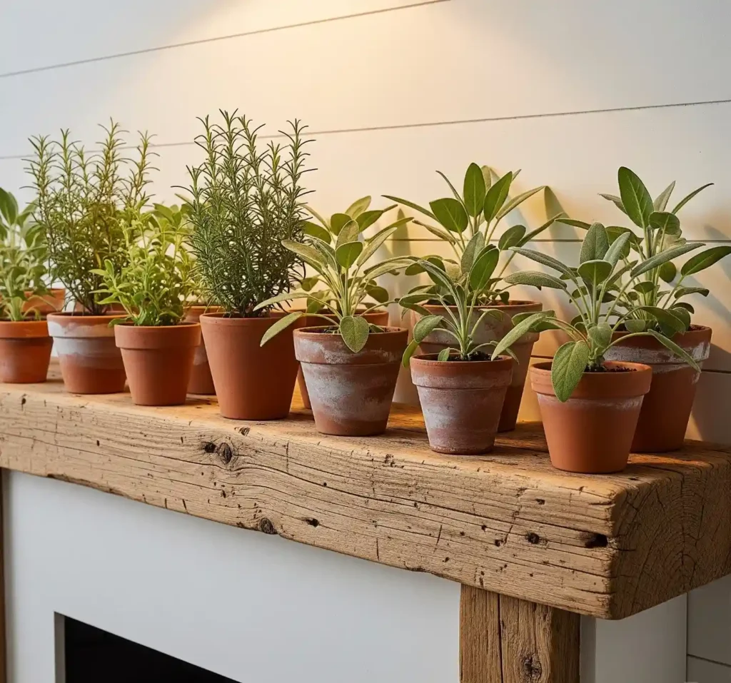 25 Stunning Farmhouse Mantel Decor Ideas to Elevate Your Rustic Interior 25 24-Farmhouse Mantel Decor Idea