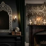 25 Spellbinding Moody Gothic Mantel Decor Ideas to Embrace Dark Elegance