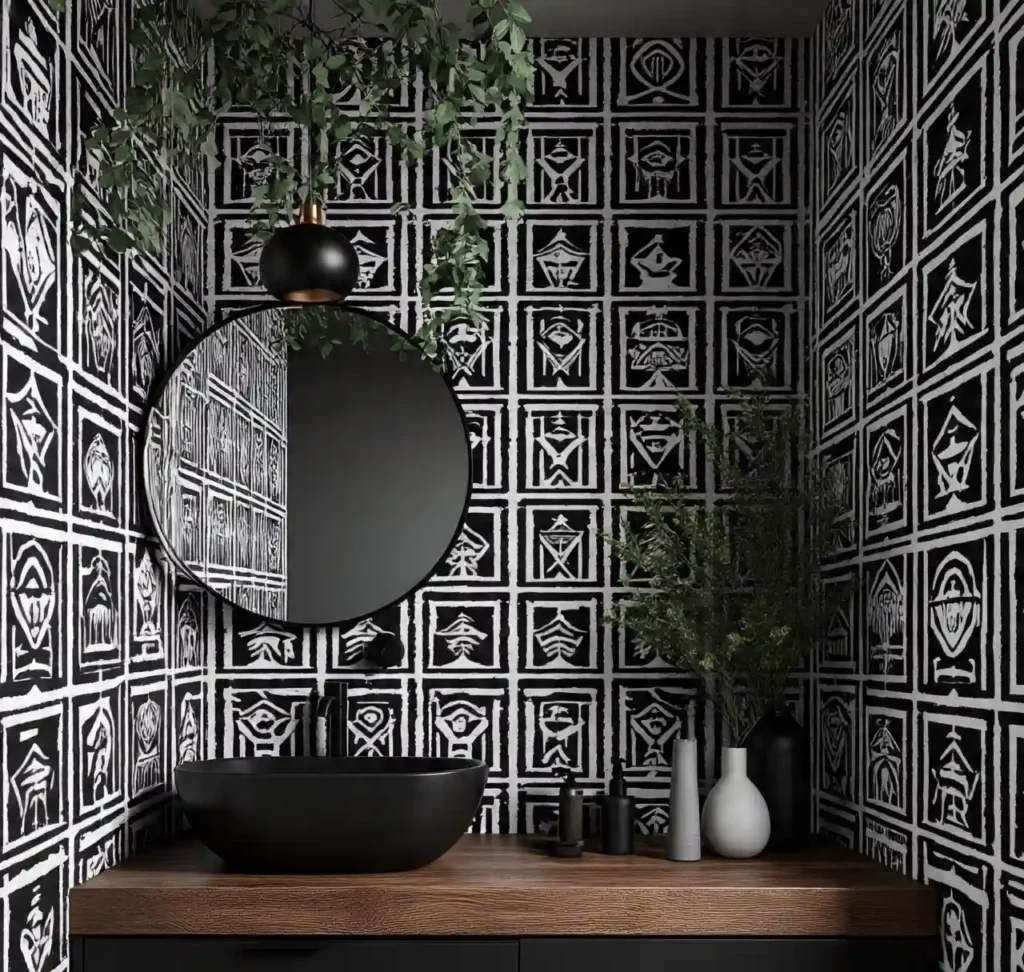 30 Boho Wallpaper Ideas to Aesthetically Transform Every Corner of Your Home 27 26-Boho Wallpaper Idea