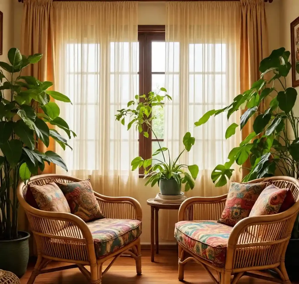30 Stunning Boho Sunroom Ideas to Brighten Your Home with Style 4 3-Boho Sunroom Idea