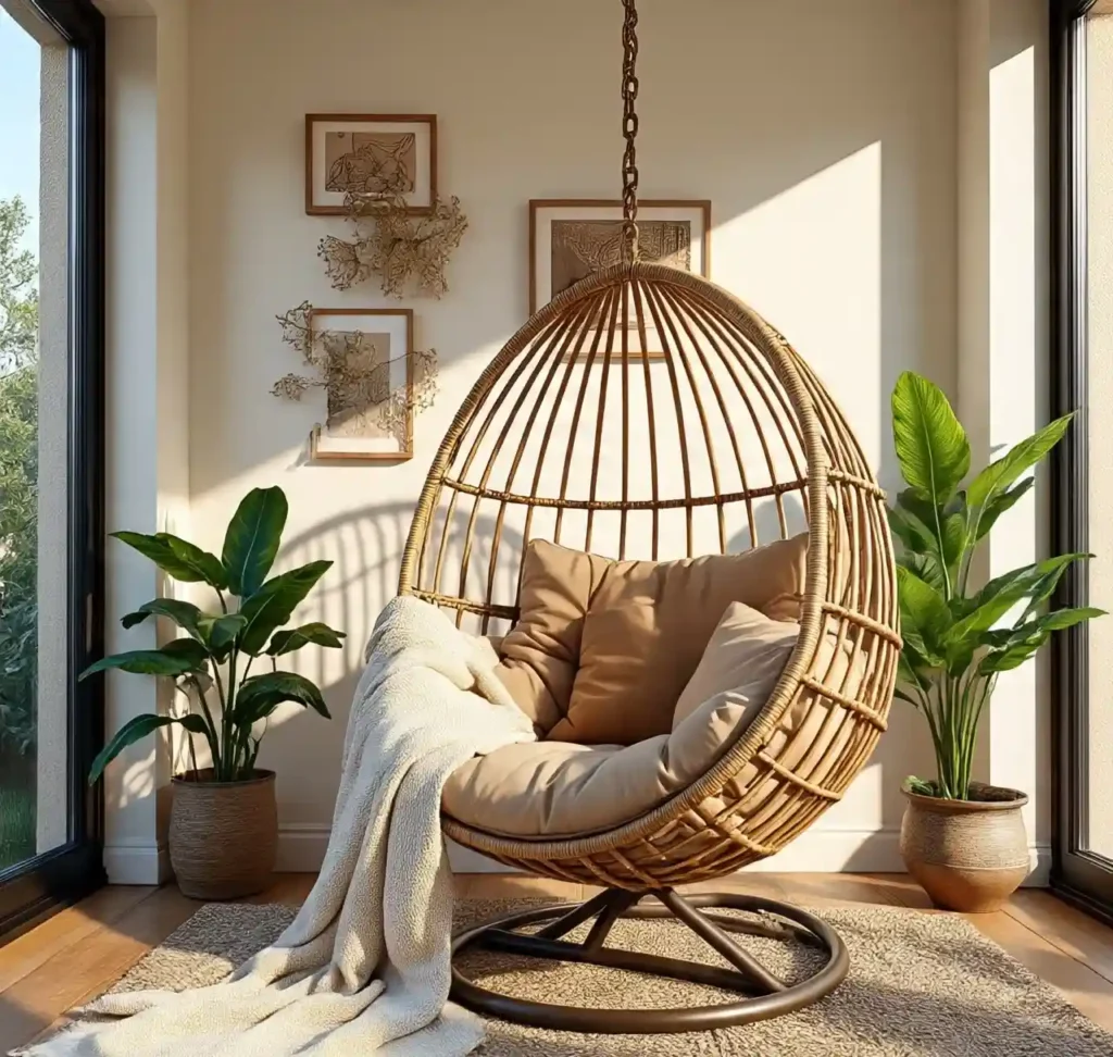 30 Stunning Boho Sunroom Ideas to Brighten Your Home with Style 5 4-Boho Sunroom Idea