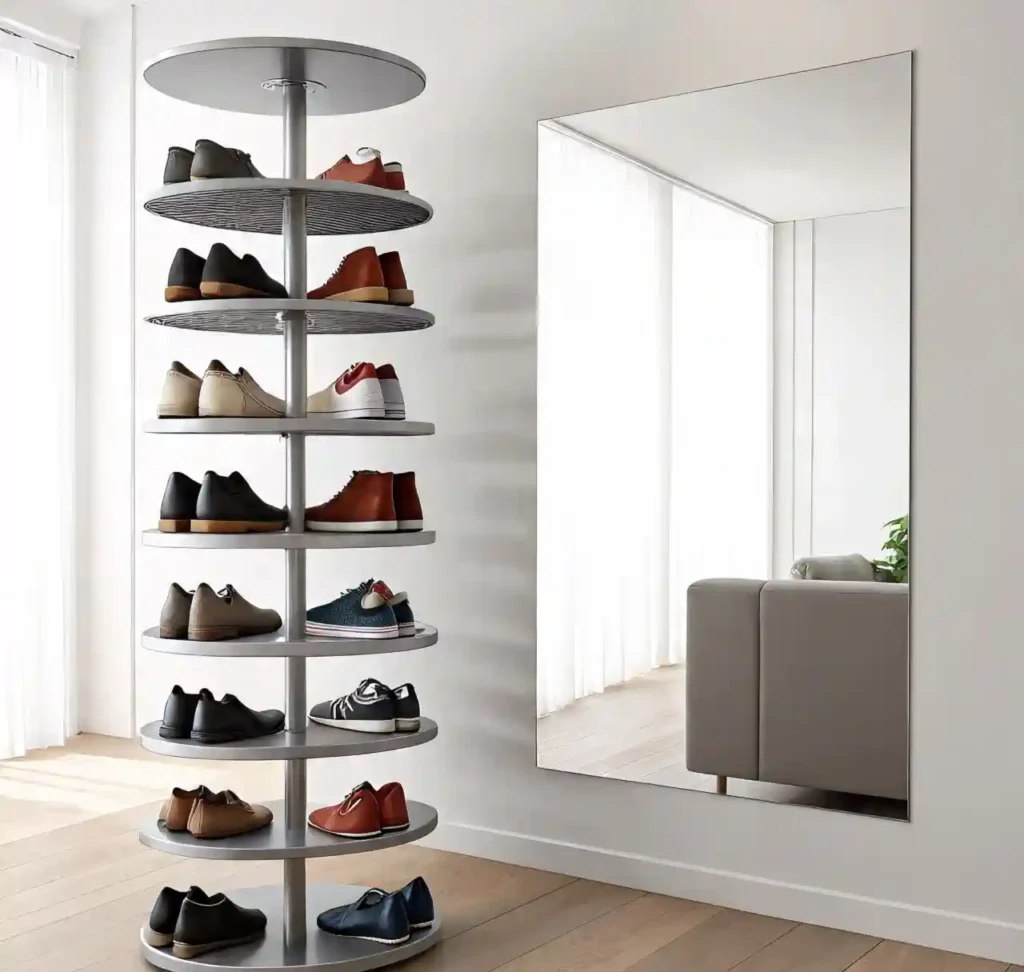 25 Best Shoe Rack Ideas to Organize Your Footwear in Style 5 4-Shoe Rack Idea