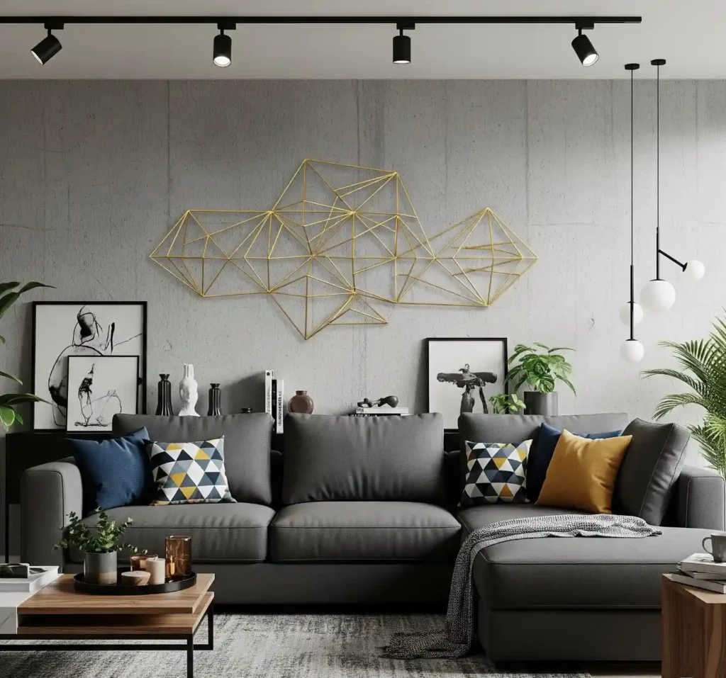 25 Stunning Above-Couch Wall Decor Ideas to Elevate Your Modern Living Room 7 6-Above-Couch Wall Decor Idea