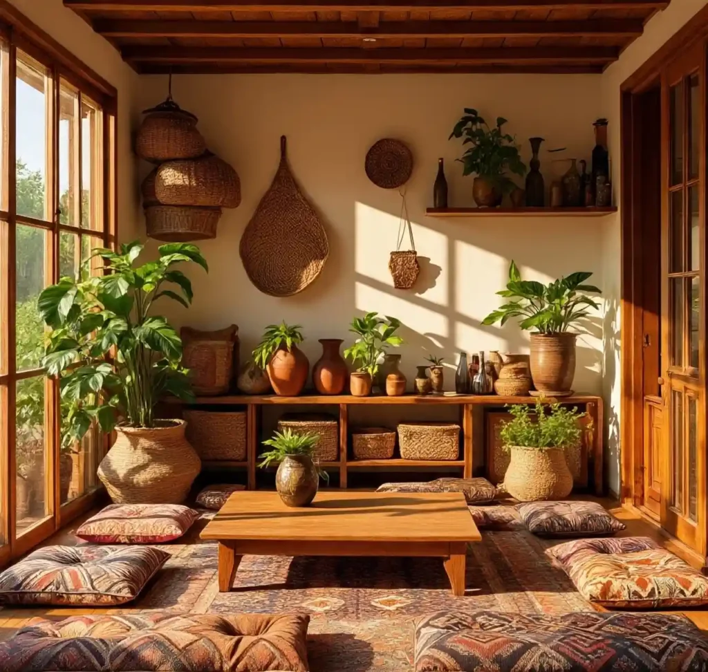 30 Stunning Boho Sunroom Ideas to Brighten Your Home with Style 7 6-Boho Sunroom Idea