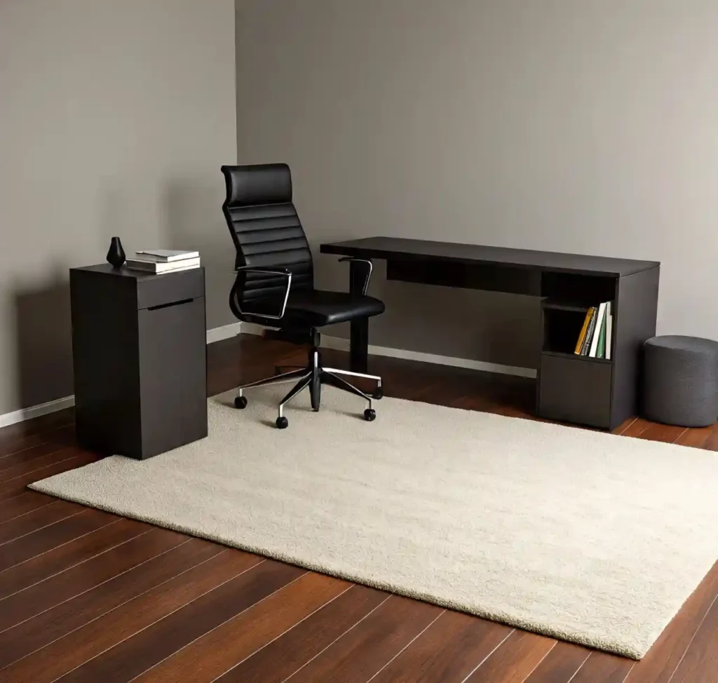 28 Dark Office Decor Ideas for a Minimalist, Functional & Stylish Workspace 8 6-Dark Office Decor Ideas