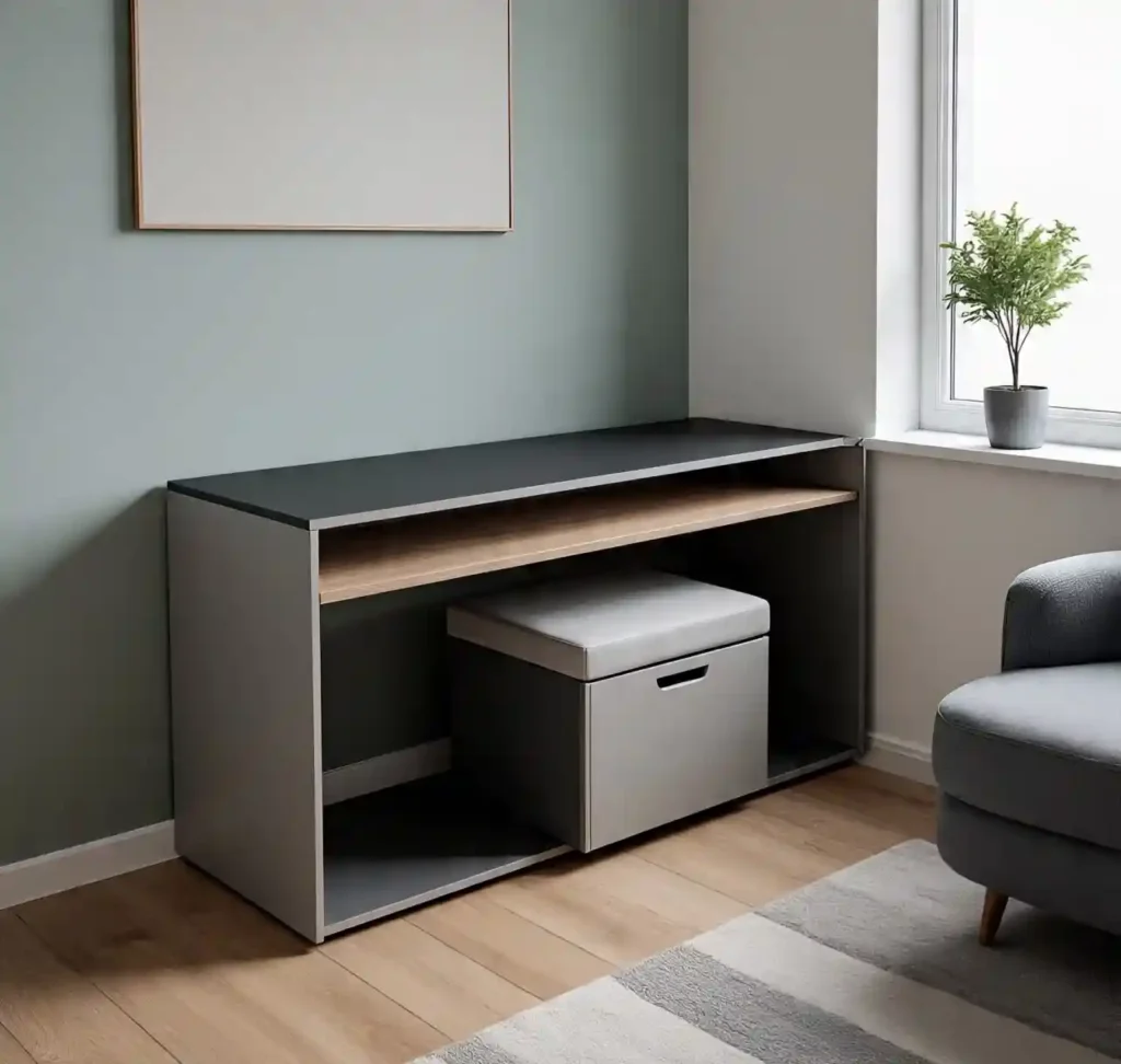 20 Small Home Office Decor Ideas to Maximize Style & Productivity in Any Space 7 6-Small Home Office Decor Idea