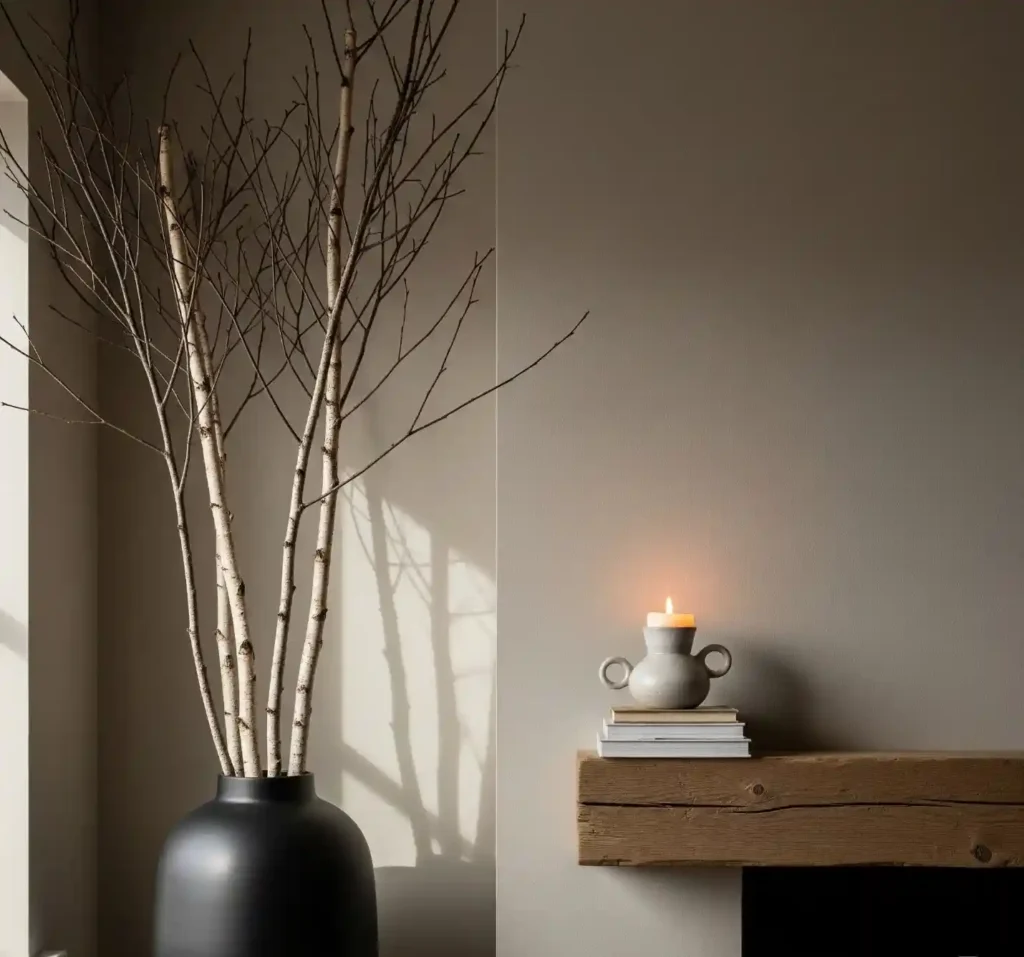 20 Creative Winter Mantel Decorating Ideas to Bring the Season Indoors 7 6-Winter Mantel Decorating Idea