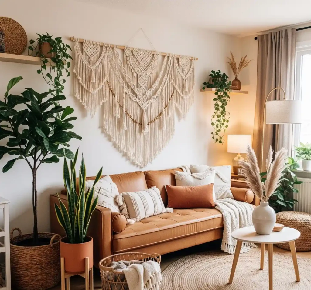 25 Stunning Above-Couch Wall Decor Ideas to Elevate Your Modern Living Room 8 7-Above-Couch Wall Decor Idea