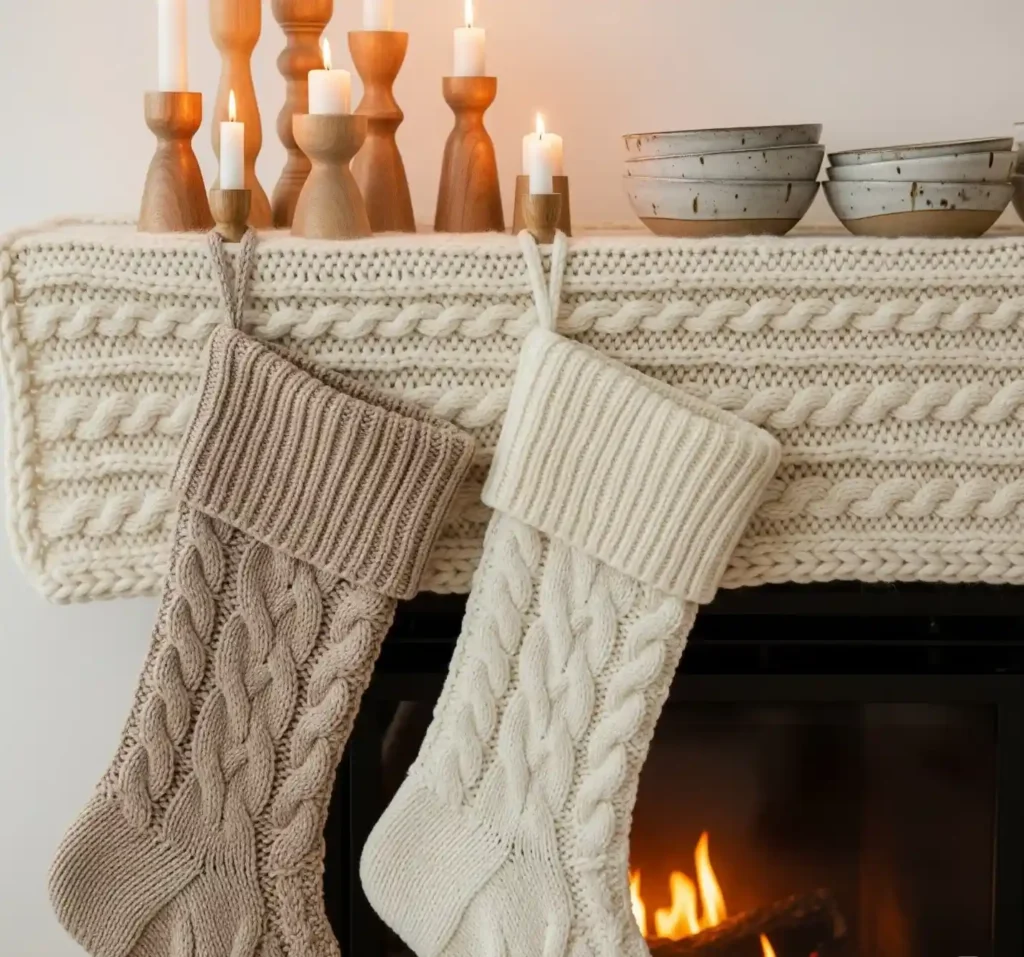 20 Creative Winter Mantel Decorating Ideas to Bring the Season Indoors 8 7-Winter Mantel Decorating Idea