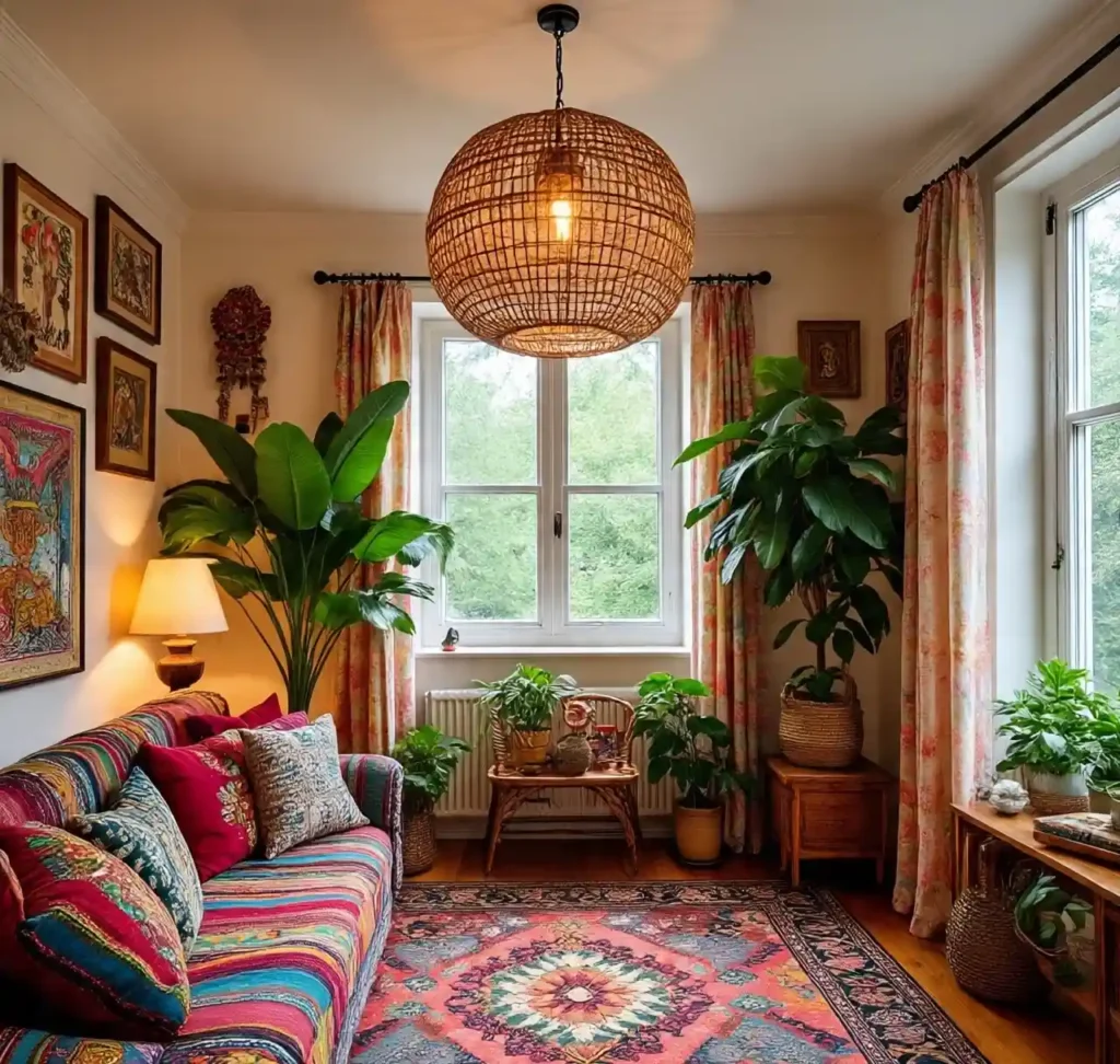 30 Stunning Boho Sunroom Ideas to Brighten Your Home with Style 9 8-Boho Sunroom Idea