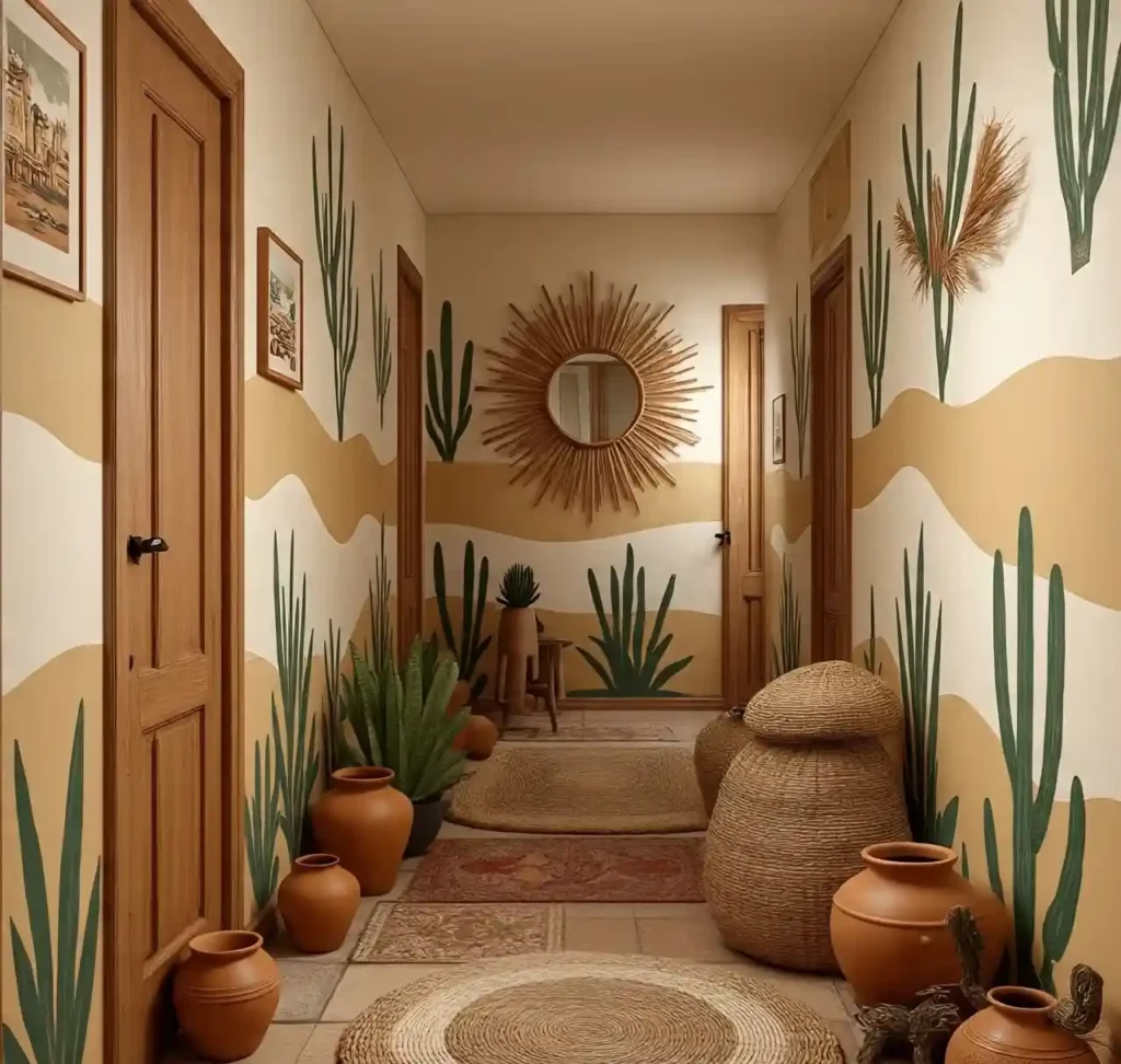 30 Boho Wallpaper Ideas to Aesthetically Transform Every Corner of Your Home 9 8-Boho Wallpaper Idea