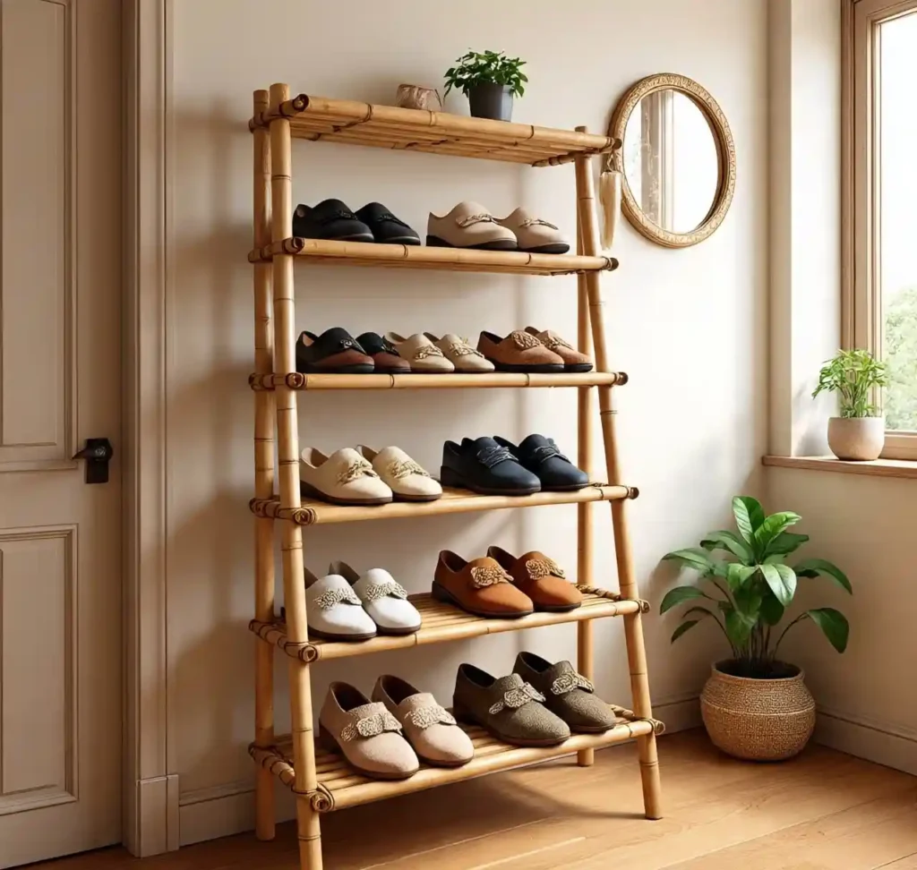25 Best Shoe Rack Ideas to Organize Your Footwear in Style 9 8-Shoe Rack Idea