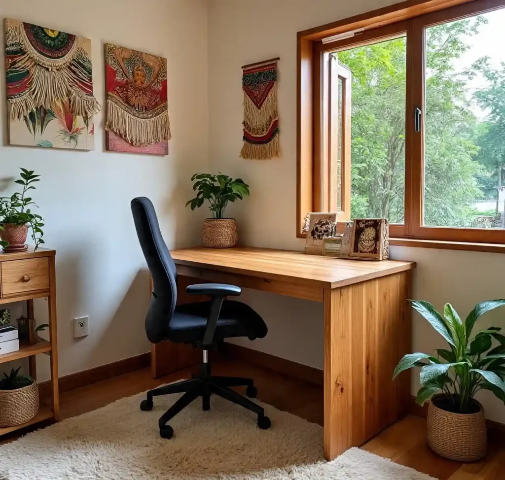 20 Small Home Office Decor Ideas to Maximize Style & Productivity in Any Space 9 8-Small Home Office Decor Idea