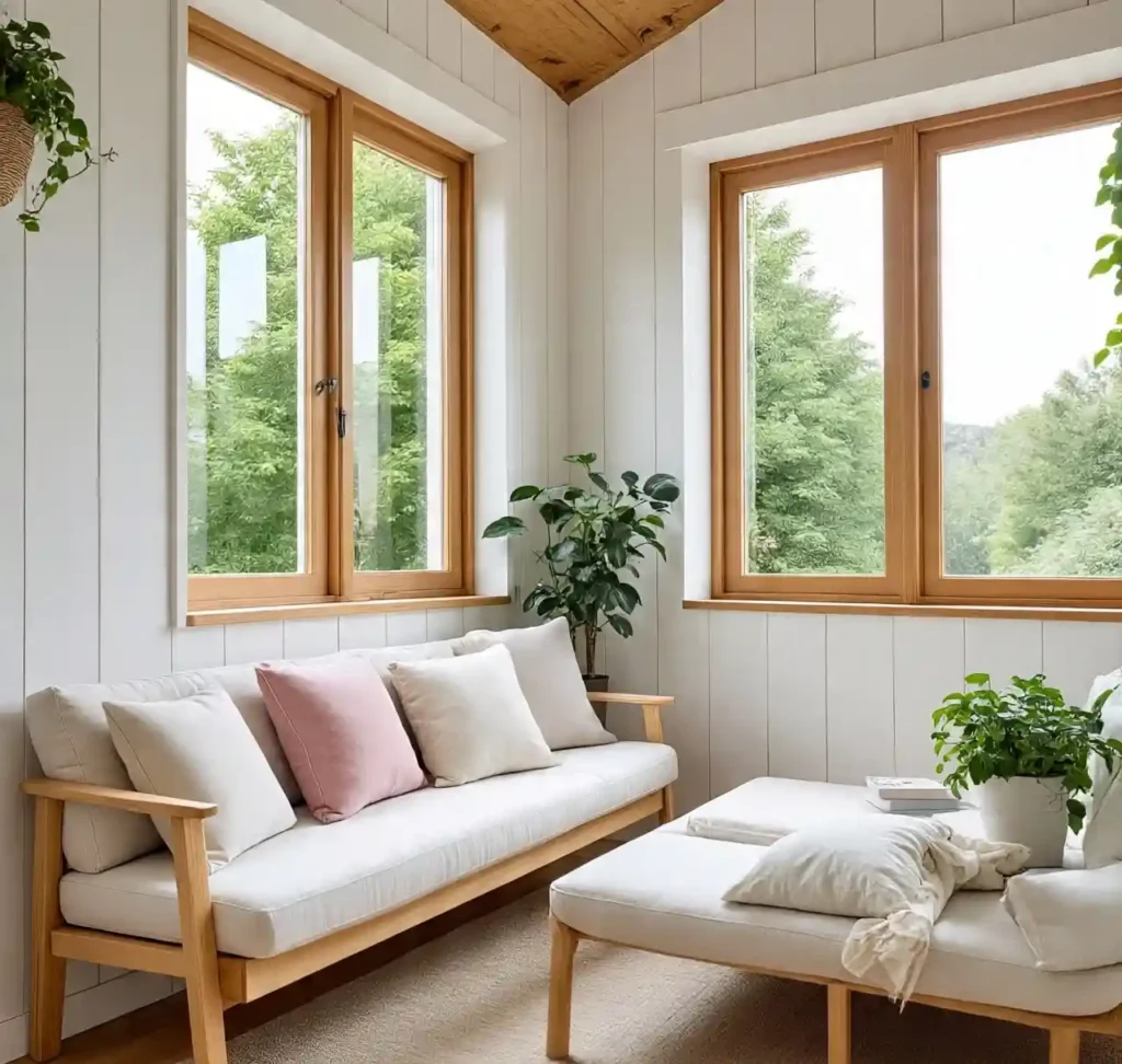 30 Gorgeous Home Design Ideas to Upgrade Every Room With Style 10 8-home design ideas-Scandi Sunroom Sanctuary