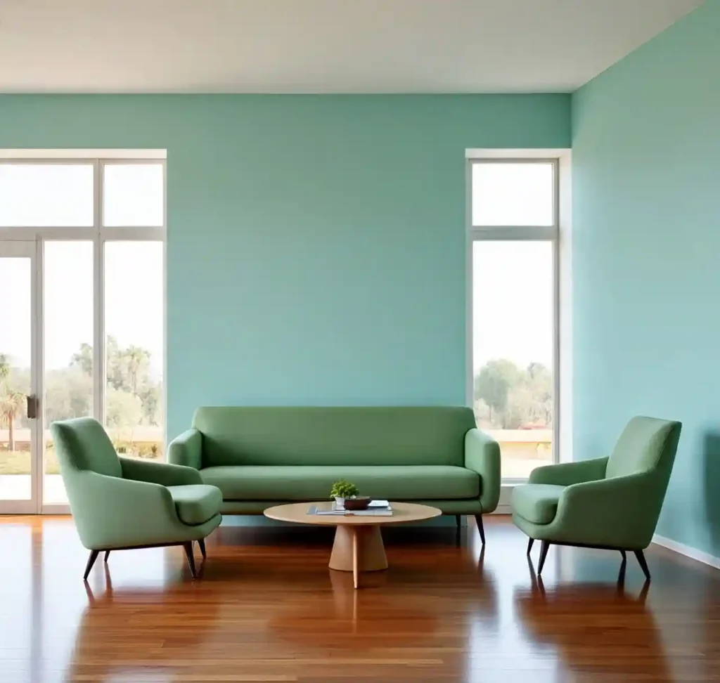 25 Blue and Green Living Room Designs to Elevate Your Home 9 9-Blue and Green Living Room Design