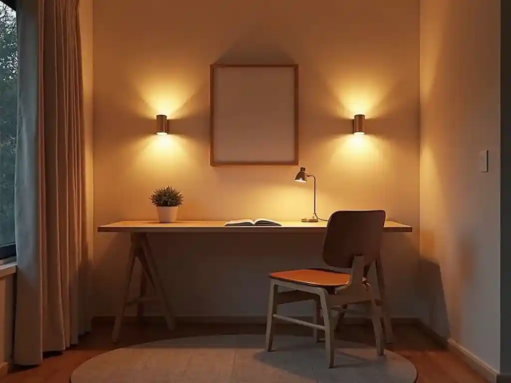 20 Small Home Office Decor Ideas to Maximize Style & Productivity in Any Space 10 9-Small Home Office Decor Idea