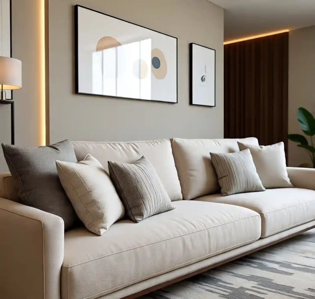 30 Stylish Throw Pillow Ideas to Instantly Elevate Your Couch & Living Room Décor 10 9-Throw Pillow Idea